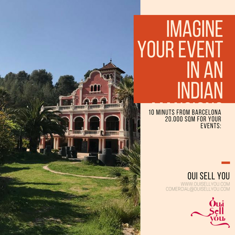 IMAGINE YOUR EVENT IN AN INDIAN MANSION…